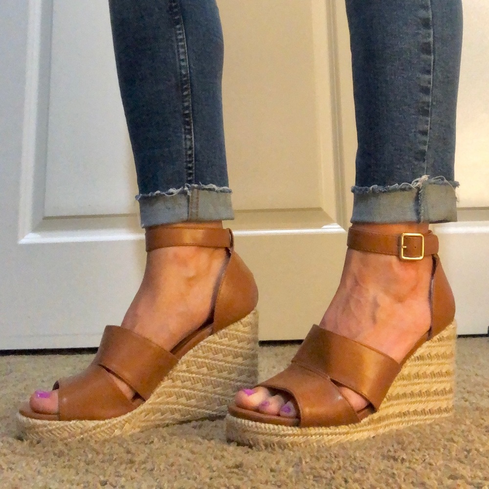 Women’s Cognac Wedges